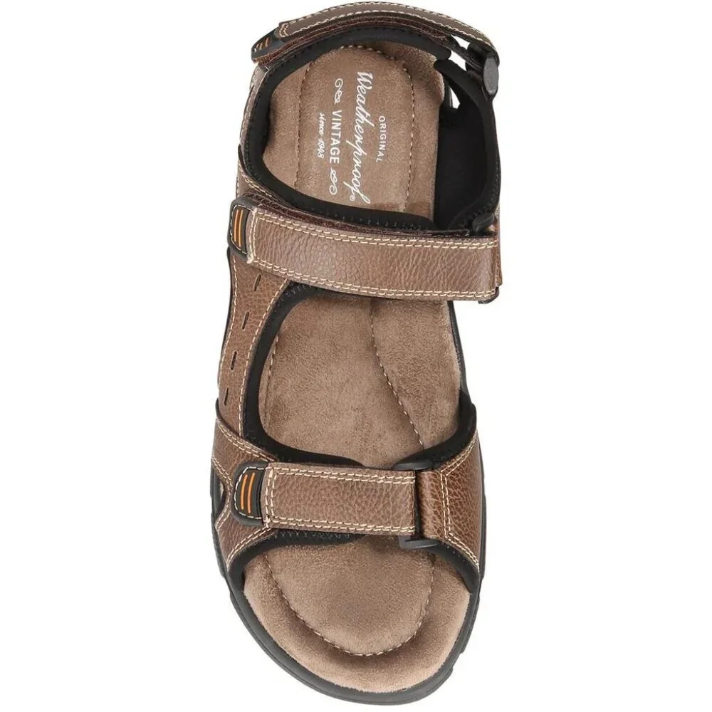 Men's Weatherproof Vintage Cameron brown sandals Size 13M